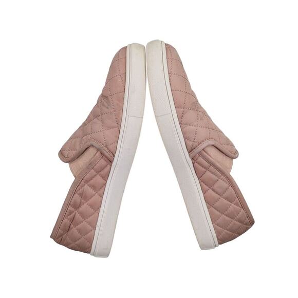 Steve Madden Shoes Women 9 Sneaker Slip On Fashion Casual Quilted Pink Lifestyle - Picture 8 of 12